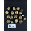 Image 1 : Lot Of Vintage Assorted Sized Hellenic Naval Military Buttons