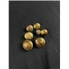 Image 3 : Lot Of Vintage Royal Army Medical Corp Brass Buttons & Silk Badges