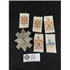 Image 1 : Royal Highland Black Watch Military Cap Badge (Missing Clip)  & Silk Regiment Badges
