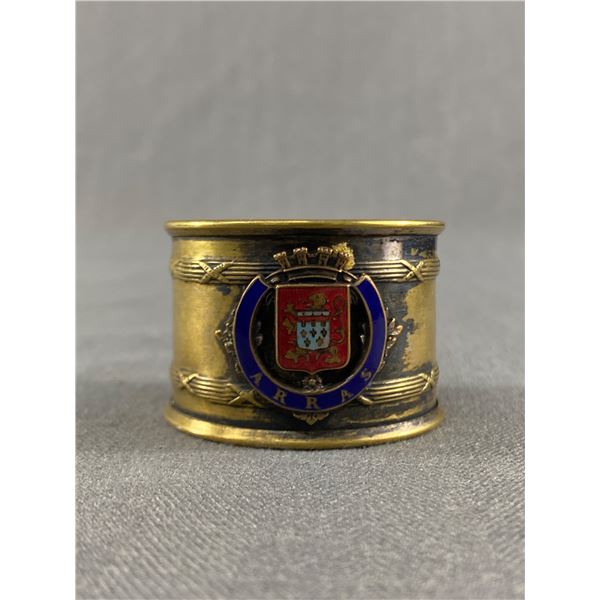 French WW1 "Arras" Enamel Napkin Ring