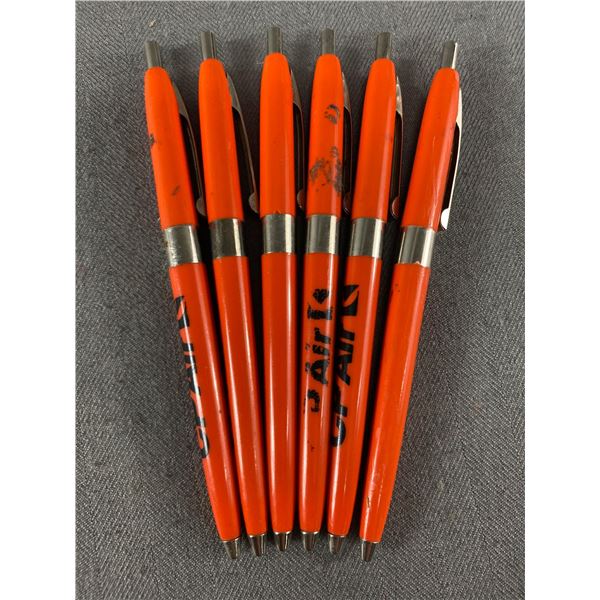 6 Vintage C.P. Air Pens