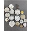 Image 1 : Large Quantity of Old Enamel Watch Dials/Faces
