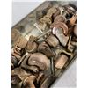 Image 2 : Tin Box Full of Antique Furniture Castors