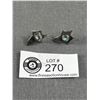 Image 1 : Nice Pair of Sterling and Aquamarine? Earrings