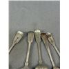 Image 2 : 5 Antique Silverware Serving Spoons
