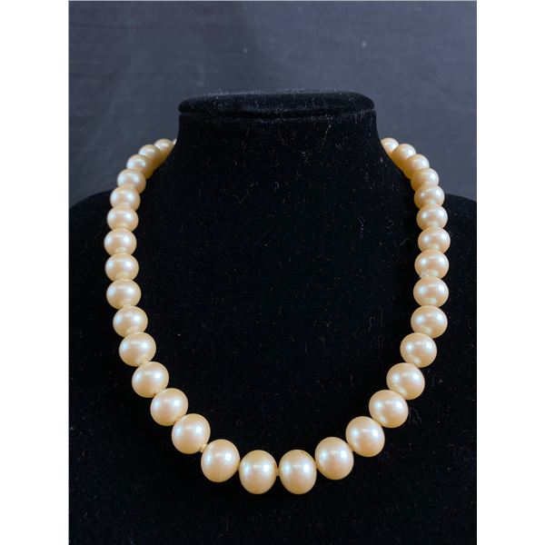 Large Sized Pear Necklace