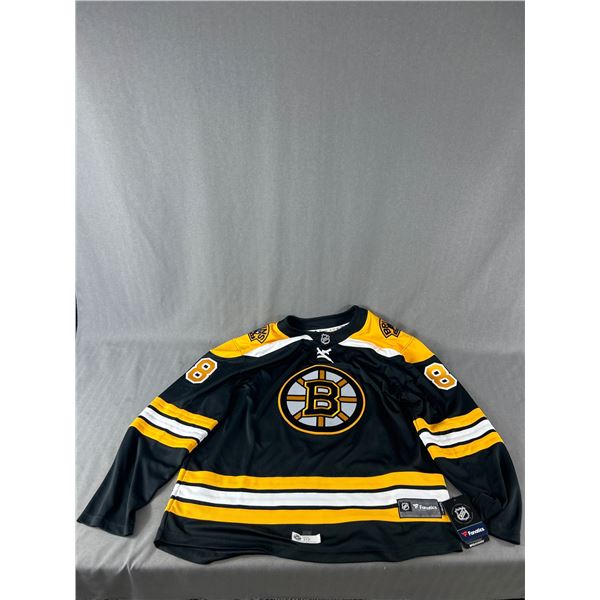 New w/Tags Fanatics Sports Jerseys -2XL #88 Pastrnak Boston Bruins