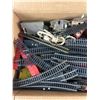 Image 2 : Vintage HO Scale Railroad Tracks, Transformer, Trains & Accessories