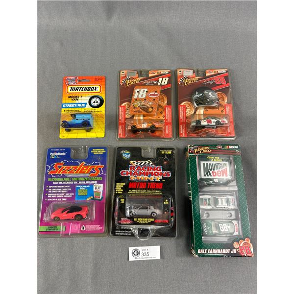 Lot Of Assorted Die-Cast Metal Cars - Winner's Circle Nascar, 1 Matchbox & More