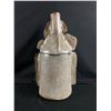 Image 1 : Very Interesting Studio Pottery Vase w/ Monogram Seal SS. Approx. 16" H