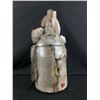 Image 2 : Very Interesting Studio Pottery Vase w/ Monogram Seal SS. Approx. 16" H