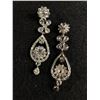 Image 2 : 3 Pairs of Vintage Rhinestone Earrings