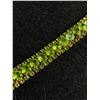 Image 2 : Vintage Green Rhinestone Bracelet