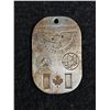 Image 1 : Portait of Honor Canada Tag, Metal