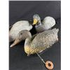 Image 2 : 3 Plastic Duck Decoys Made In Italy - 2 Mallard Drakes & 1 Mallard Hen