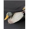 Image 2 : 3 Plastic Duck Decoys Made In Italy - 2 Mallard Drakes & 1 Mallard Hen
