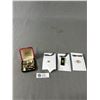 Image 1 : Antique Velvet Jewlery Box w/ Mens Jewlery Acessories