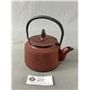 Image 1 : Vintage Cast Iron Teapot w/Infuser