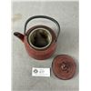 Image 2 : Vintage Cast Iron Teapot w/Infuser