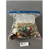 Image 2 : Large Bag of Costume Jewelry Parts Etc