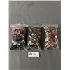 Image 2 : 3 Bags of Costume Jewelry, Beads, Parts, Etcc