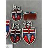 Image 2 : Hand Made Yukon Bead Art Craftwork Patches