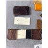 Image 2 : Vintage Yukon Finds - Business Card Holders, Razor In Original Box, Match Box & Railway Spike Made I