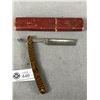 Image 3 : 2 Vintage Solingen, Germany Straight Razors (King Cutter, H.Boker & Co. & Meteor Razor Work) In Unma