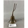 Image 2 : Vintage 7.5" Tall All Metal Brass Bell