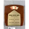 Image 2 : Vintage Saskatoon Bowman Bros. Thermometer & Burnaby BC Venetian Blinds Ltd. Ruler