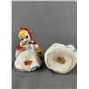 Image 3 : Vintage Peace Arch Border Ashtray & Hull Pottery Little Red Riding Hood S&P Shakers