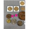 Image 2 : Interesting Lot Of Vintage Coins & Tokens Including Alaska, Maui, Wooden Nickel Anniversary & More