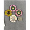 Image 2 : Lot Of Casino Chip Souveniers - Las Vegas, Niagra Falls & Yakama Nation