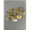 Image 1 : Vintage Coin Tokens - Seattle Worlds Fair, Winchester Mystery House, Westinghouse Jubilee & More