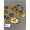 Image 2 : Vintage Coin Tokens - Seattle Worlds Fair, Winchester Mystery House, Westinghouse Jubilee & More