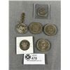 Image 1 : Vintage Coins - 1973 US Half Dollar, UK Royalty Coins, Winnipeg 100 Canada Dollar Coin & More