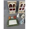 Image 2 : Various Vitage Bell Souveniers, 2 Display Cabinets w/Drawer (Approx. 11" x 6") & More