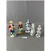 Image 1 : 5 Assorted Vintage Figurines Including 6.5" H Ltd Ed Cries Of London Toby Jug - Flowers! Penny a Bun