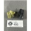 Image 1 : Black Tourmaline Rough & Green Flourite Specimen. Retails $180.00 Each