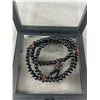 Image 2 : New Labradorite Bracelet 8mm, & New Buddhist Jaap Mala Bracelet