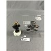Image 2 : Inukshuk Agate Art Display (Retails $480.00) & Inukshuk Black Natural Agate Art (Retails $280.00)