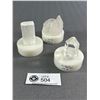Image 2 : 2" Raw Selenite, High grade Clear Quartz Point (Retails $250.00), & Clear Quartz Rough (Retails $280