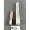 Image 2 : Pink Amethyst Wand Retails $380.00 & 10.5" Selenite Wand
