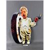 Image 1 : Vintage Style Fisk Tire Boy Sign. 18" x 23". 22 Gauge Steel