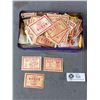 Image 2 : Smokin' Joes Racing Tin w/ Vintage Nabob Foods Catalogue Coupons