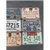 Image 2 : 8 - Mostly Vintage 8" x 5" BC License Plates - Trailer, Municipal Etc