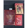 Image 1 : 3 Antique Books - 1898 Famous Authors And Best Literature Of England And America, Daisy's Knight & M
