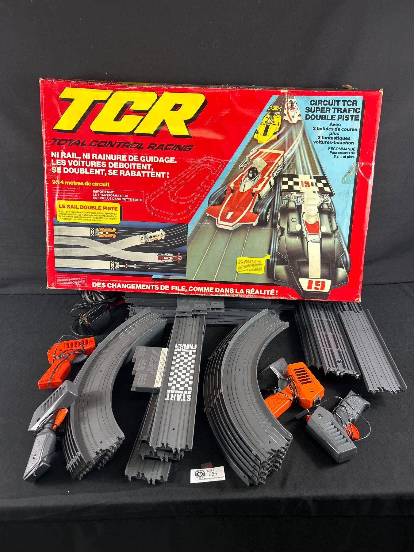 Vintage TCR Total Control Racing In Original Box. RaceCars Are In ...