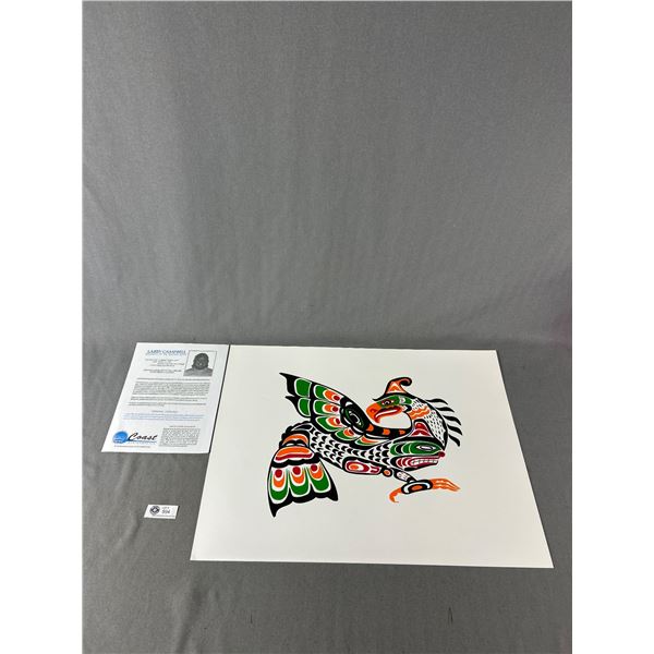 Heiltsuk (Bella Bella) Band Larry Campbell 24" x 17" Serigraph Print