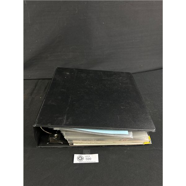 Binder Of Wayne Gretzky Media - Sports Illustrated, 8" x 10" Photos Including 1 Signed, Assorted Hoc